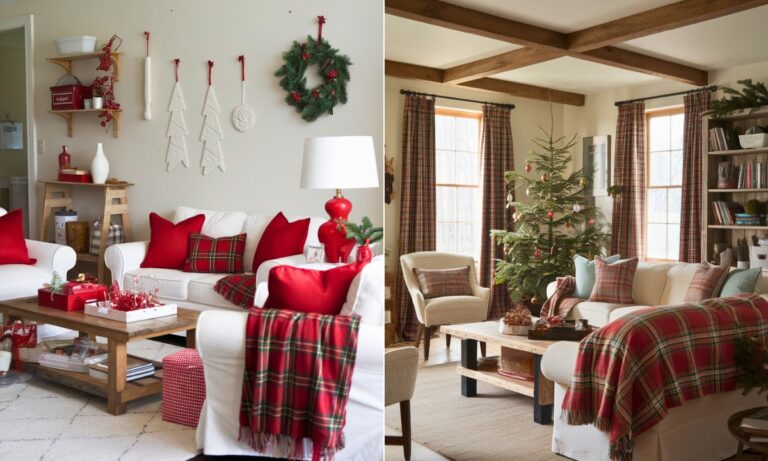 How to Decorate Your Living Room? 19 Christmas Inspirations!