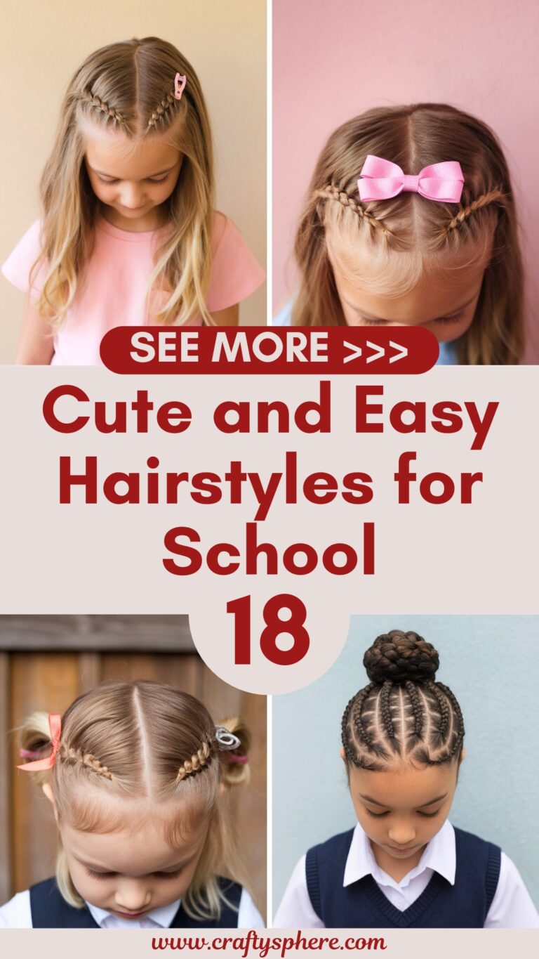 Need School Ready Hair In Minutes 18 Cute Easy Styles Crafty Sphere