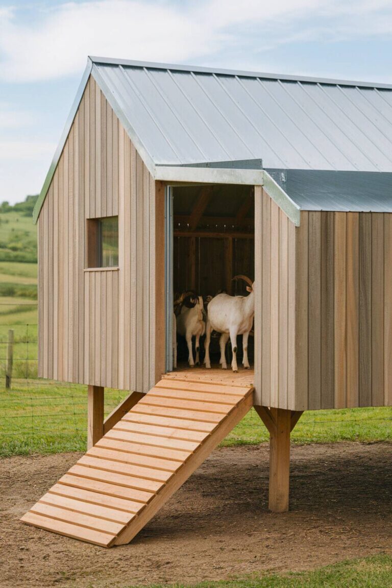 Building a Goat Shelter? 28 Creative DIY Solutions! – Crafty Sphere