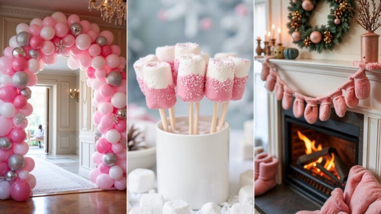 Hosting a Baby Shower? 21 Pink Winter Wonderland Ideas!