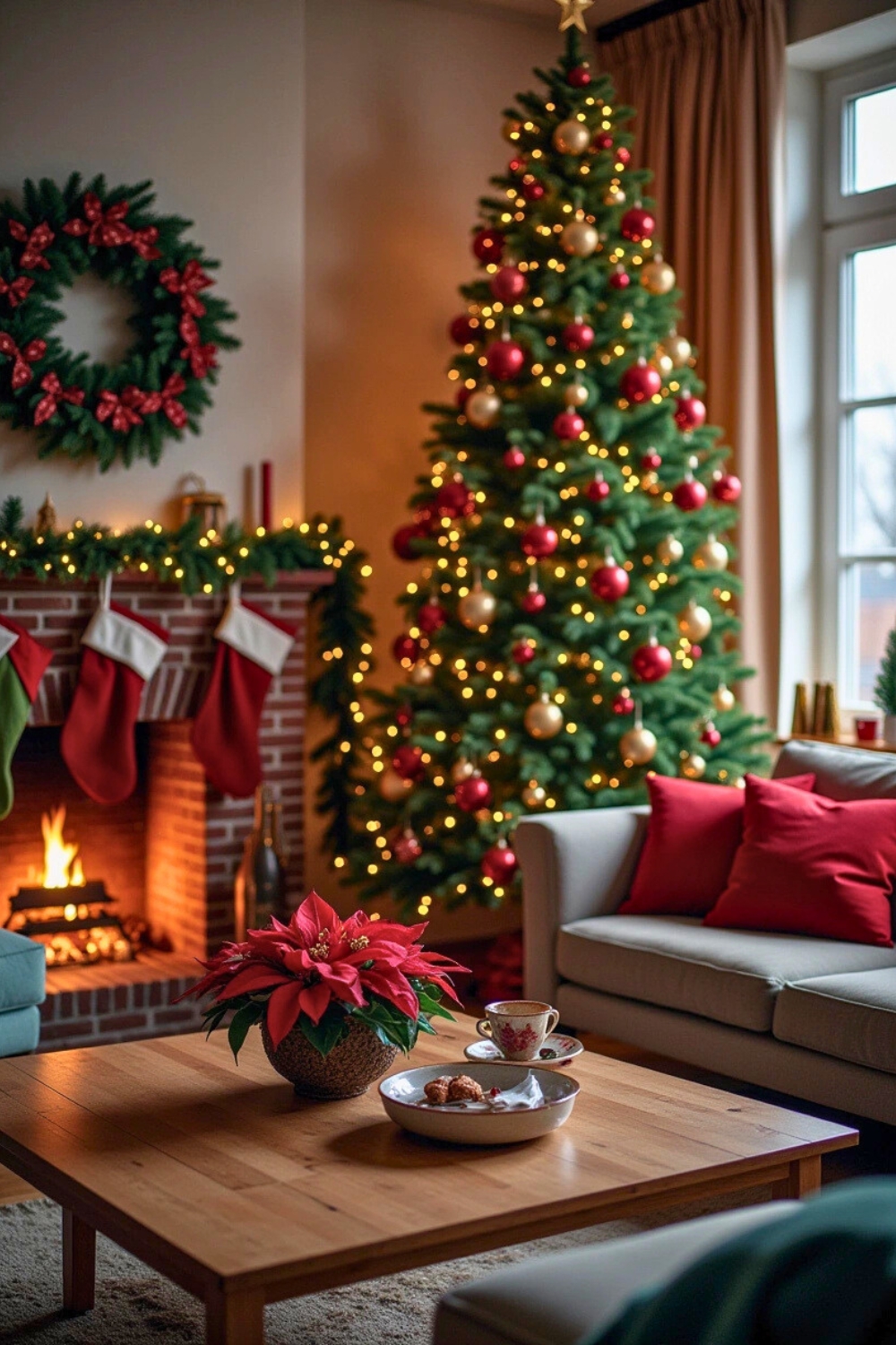 Want a Festive Living Room? 20 Cozy Christmas Ideas! – Crafty Sphere
