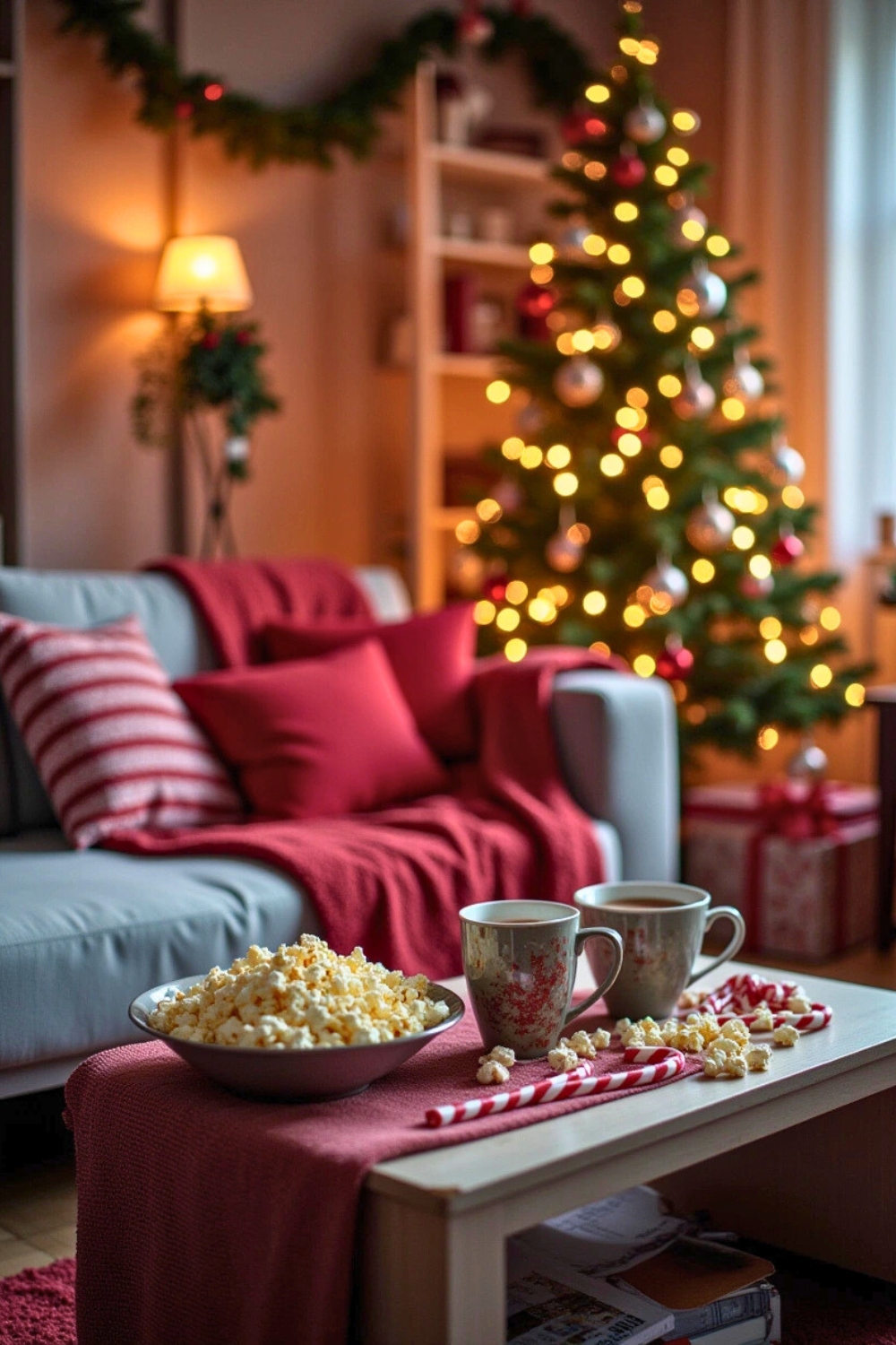 Want A Festive Living Room 20 Cozy Christmas Ideas Crafty Sphere