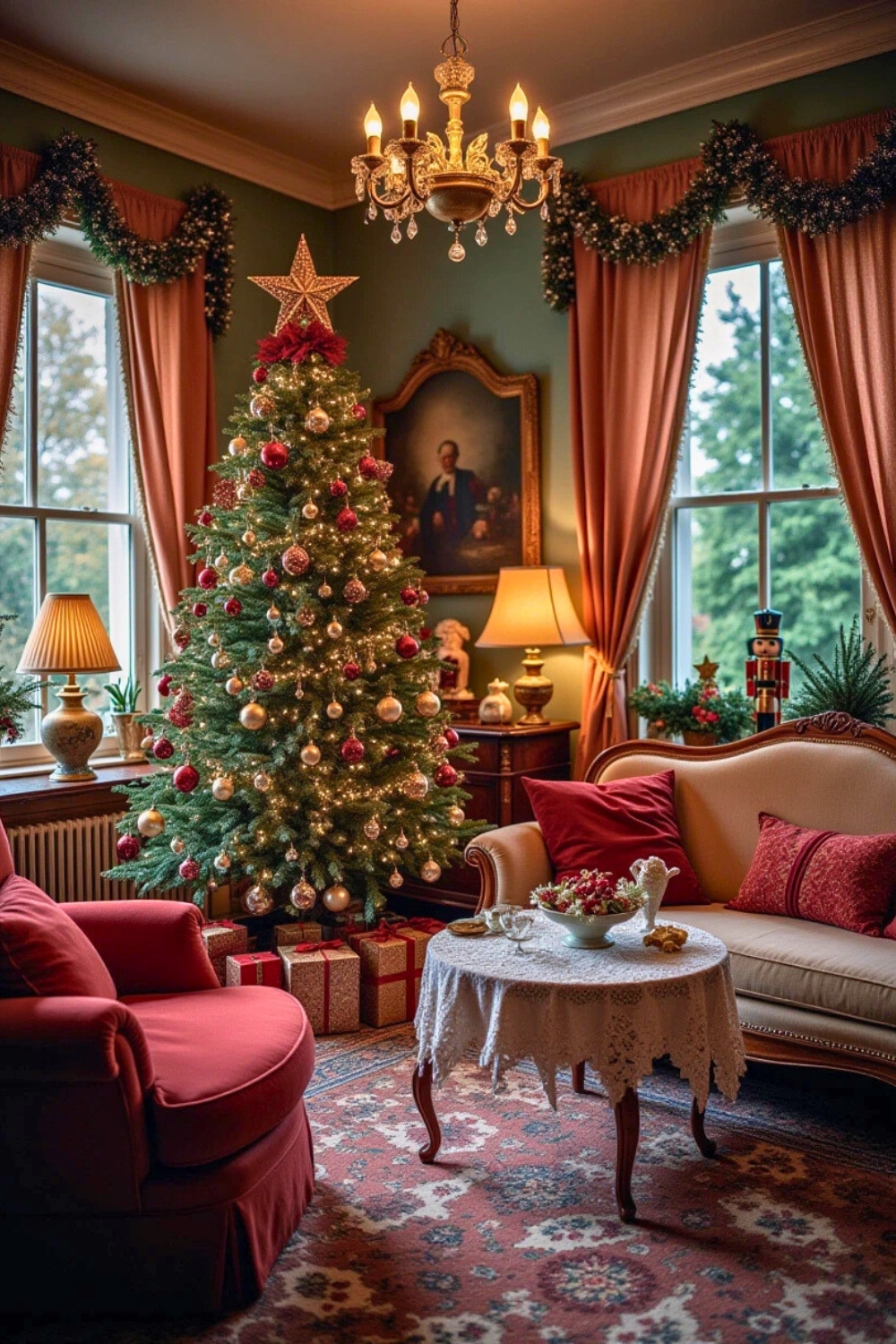 Want A Festive Living Room 20 Cozy Christmas Ideas Crafty Sphere