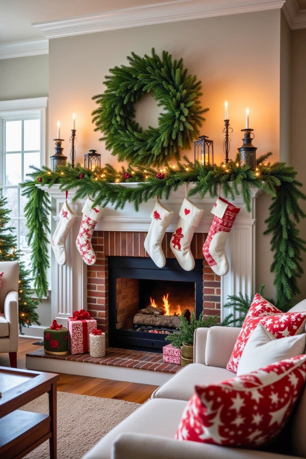 Want a Festive Living Room? 20 Cozy Christmas Ideas! – Crafty Sphere