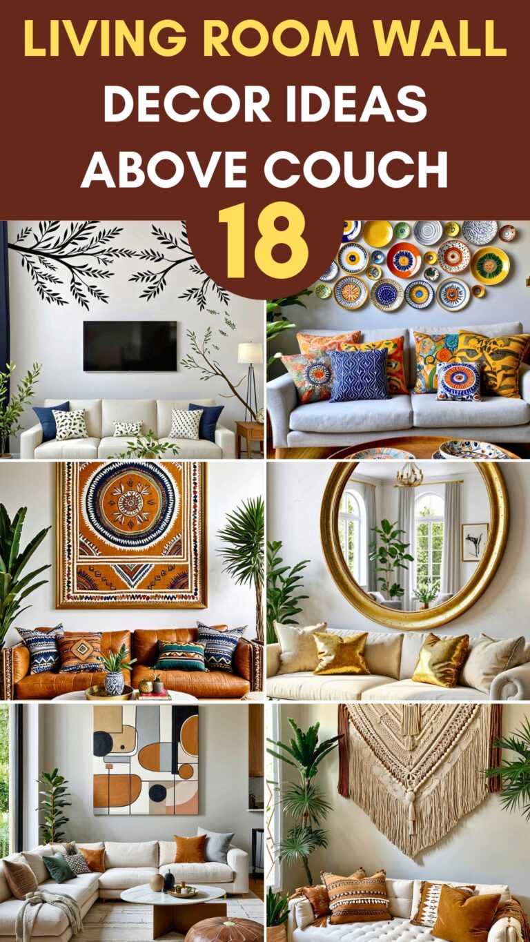 Decorating Above a Couch? 18 Wall Art Inspirations! – Crafty Sphere