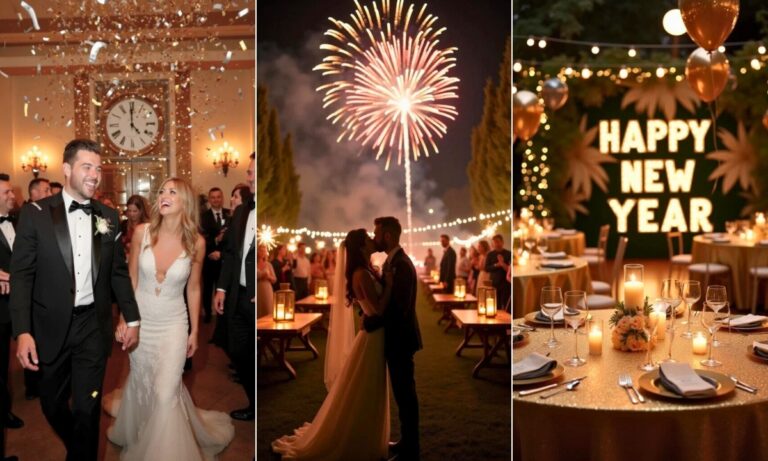 Dreaming of a NYE Wedding? 22 Sparkling Celebration Concepts!