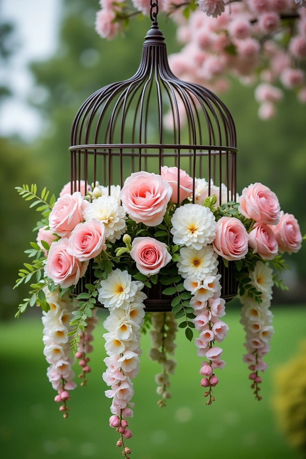 View of Love Vintage Charm? 23 Creative Ways to Repurpose Bird Cages! - Crafty ...