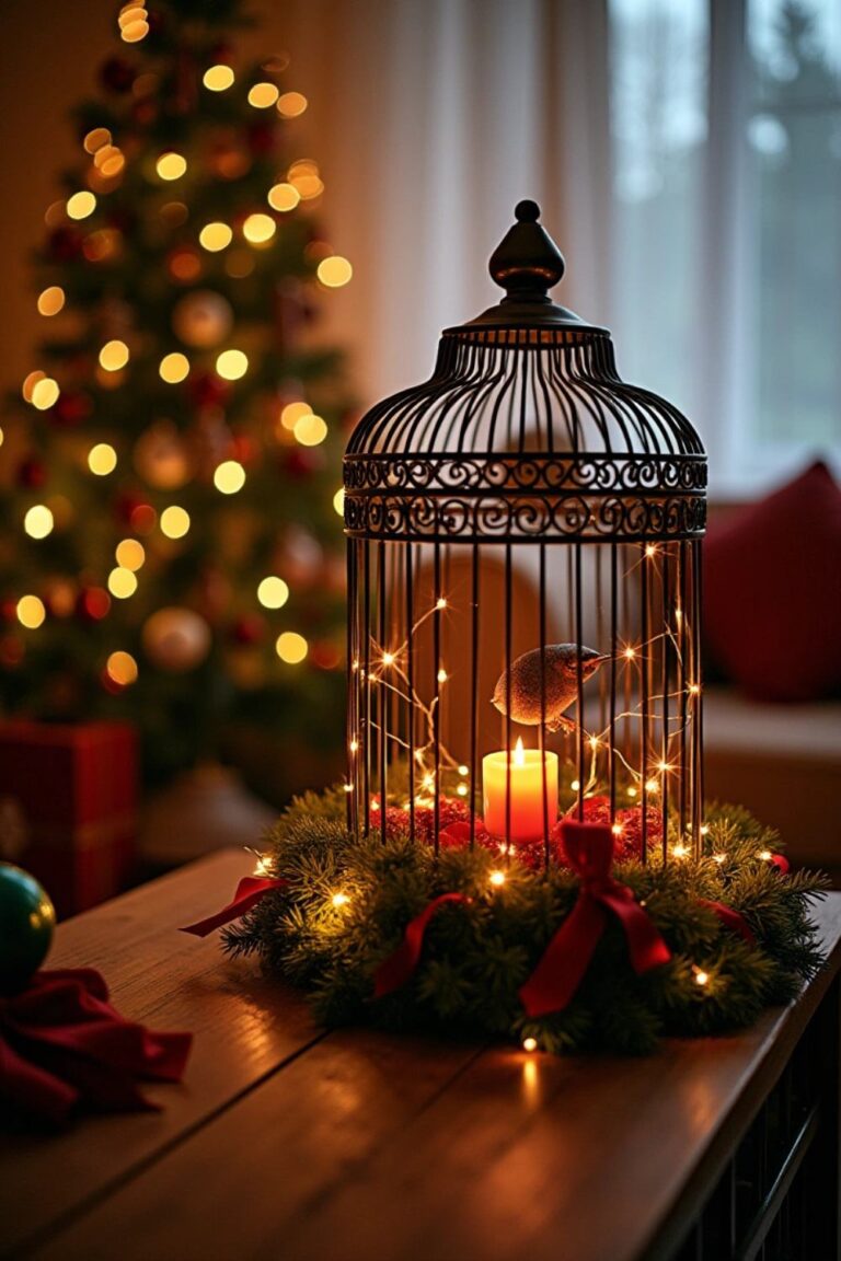 Love Vintage Charm? 23 Creative Ways to Repurpose Bird Cages! – Crafty ...