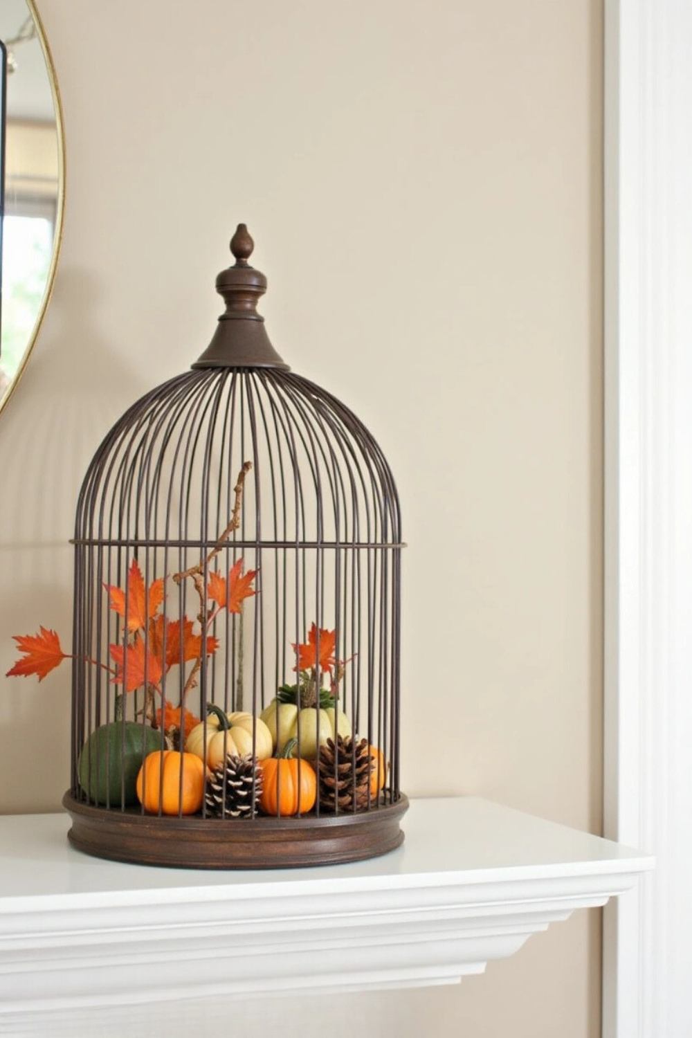 Image showcasing Love Vintage Charm? 23 Creative Ways to Repurpose Bird Cages! - Crafty ...