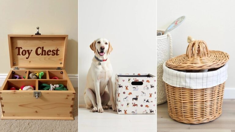 Tired of Chew Toys Everywhere? 20 Smart Storage Solutions!