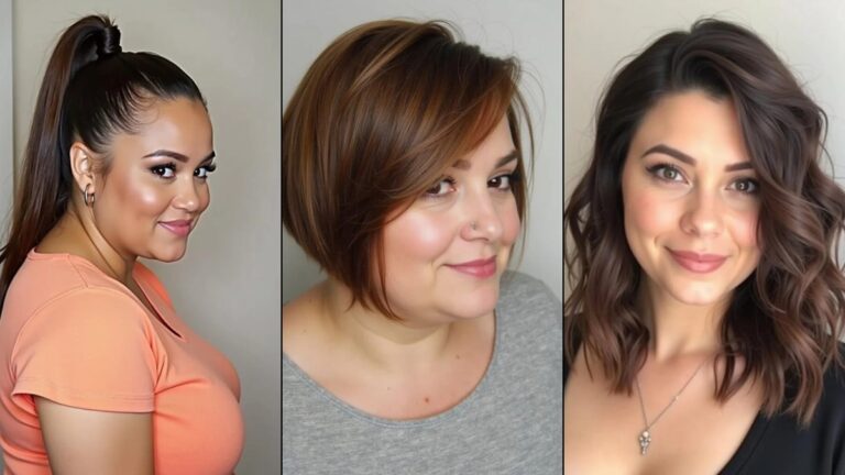 Want Slimming Styles? 20 Most Flattering Cuts for Round Faces!