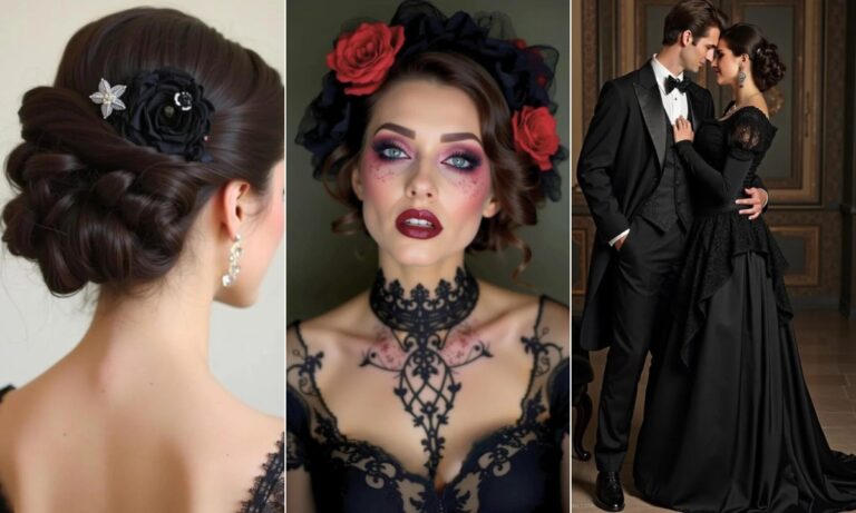Love Dark Romance? 22 Opulent Gothic Wedding Inspirations!