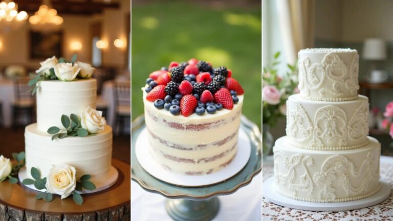 Want Timeless Elegance? 20 Stunning Yet Simple Cake Designs!