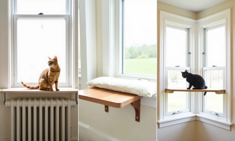 Want Happy Kitties? 12 Sunny Window Seat Projects!