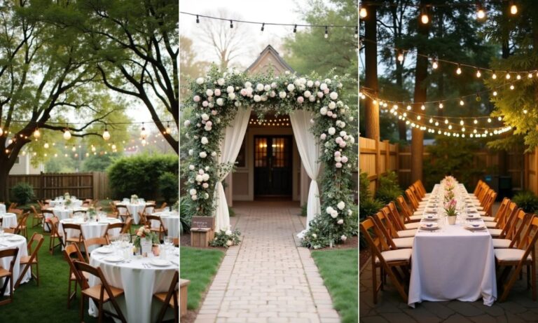 Having an Intimate Wedding? 26 Space-Saving Backyard Solutions!