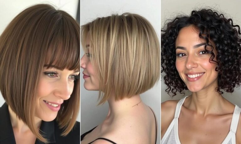 Want Dimensional Style? 26 Voluminous Stacked Bob Variations!