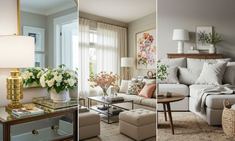 Spring Living Room Decor Ideas