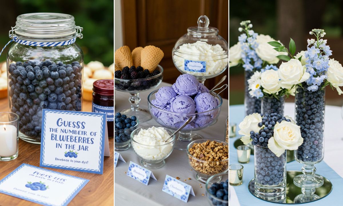 Blueberry Baby Shower Theme Ideas