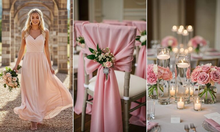 Dusty Pink Weddings Ideas