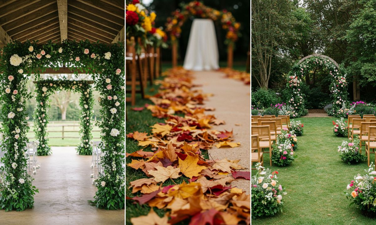 Outdoor Wedding Aisle Ideas