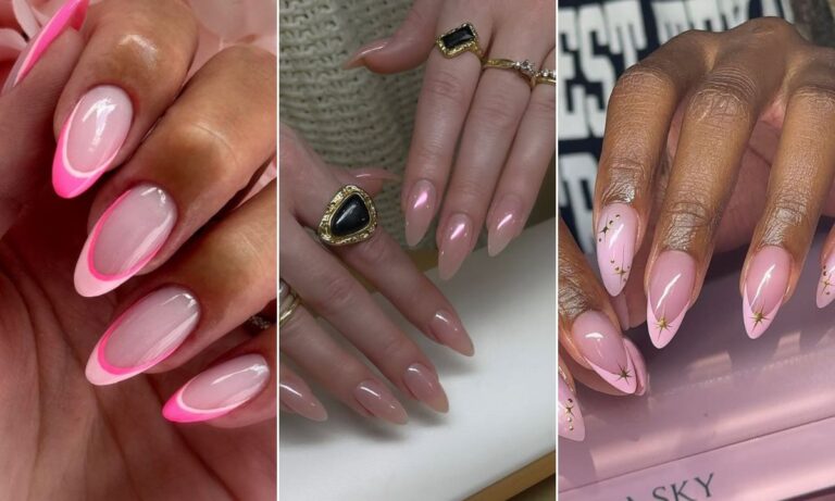 Pink Crome Nails Ideas