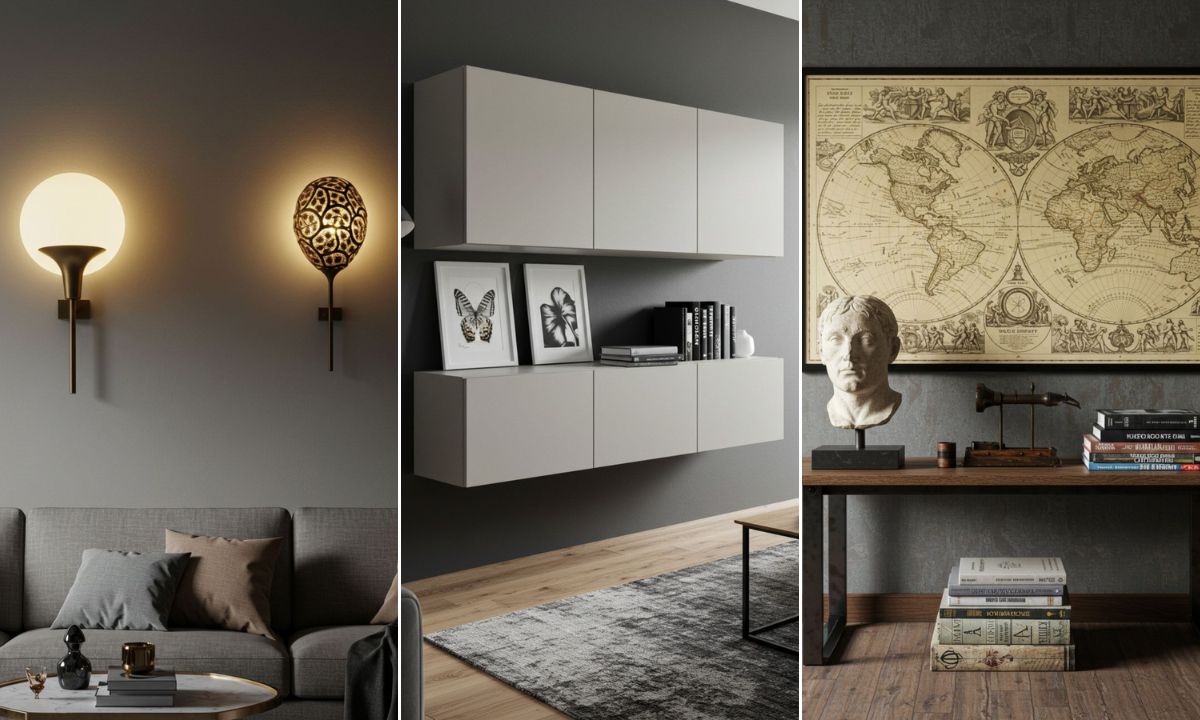 Large Empty Wall Living Rooms Ideas