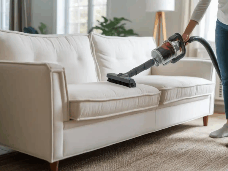 How to Clean a Fabric Sofa?